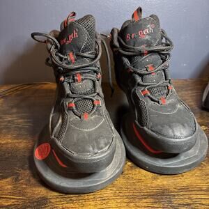 Strength Shoes Sz 6.5 Jump Training Vertical Plyometric Basketball Black Red